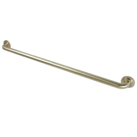 Kingston Kingston Brass DR414367 Manhattan 36" Decorative Grab Bar  Brushed Brass DR414367